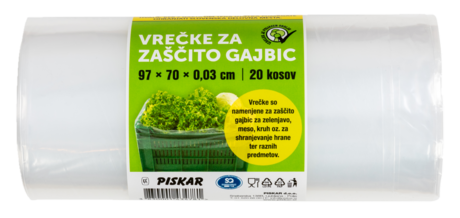 Vrečke za zaboje - gajbice - 20 kos